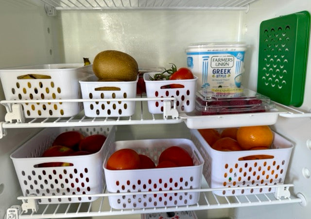Fridge Friend Produce Storage Baskets – Set of 6