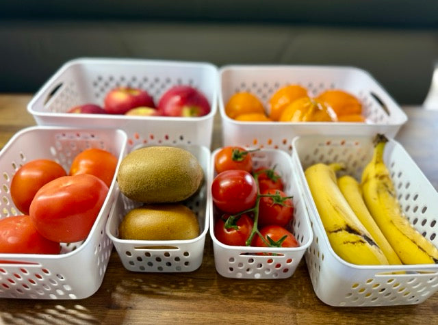Produce Storage Baskets (Set of 6)