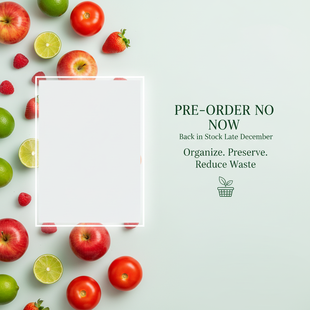Pre-order banner for Produce Storage Baskets