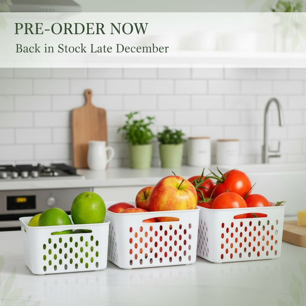 Produce Storage Baskets – Set of 6